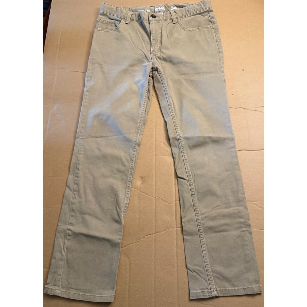 Urban Pipeline  Ultimate Flex Khaki Slim Husky Pants Tan Size 16 Husky Slim